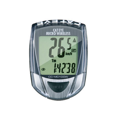Cateye CC-MC100W Micro Wireless, vezeték nélküli computer kerékpár Cateye CC-MC100W Micro vezetékmentes km.óra